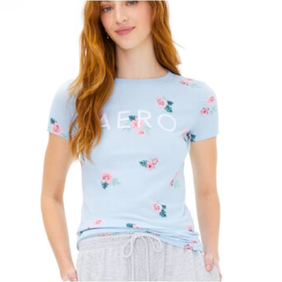 Aero Kids Short Sleeve Printnofloc Regular Slub California Vibes